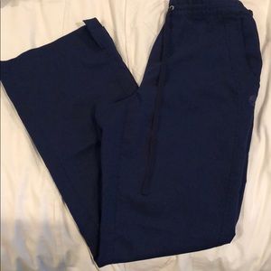 Purple label navy blue scrubs bottoms
